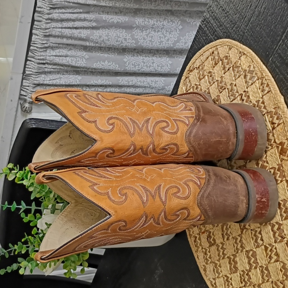 DAN POST WESTERN BOOTS OIL RESISTANT FOR MEN'S - Picture 6 of 13